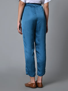 Women’s Modal Regular Fit Regular Pant Blue