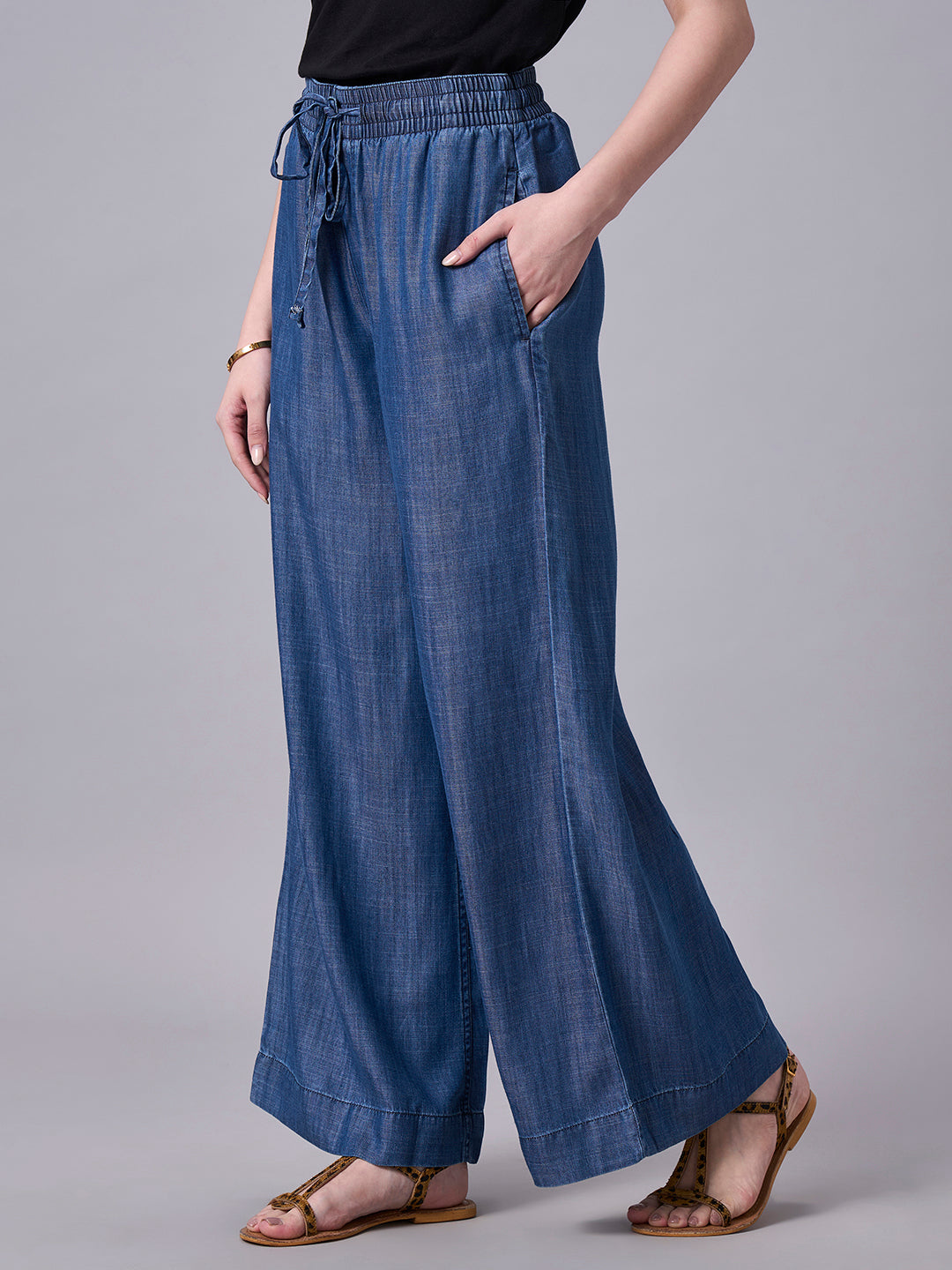 Women's Denim 100% Tencel Regular Fit Pant