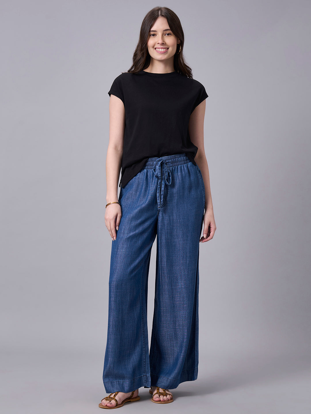 Women's Denim 100% Tencel Regular Fit Pant
