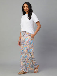 Women’s Viscose Regular Fit Pyjama Multi