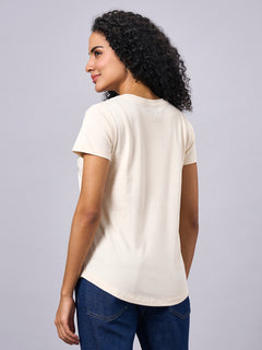 Women’s Organic Cotton Regular Fit T-Shirt Natural