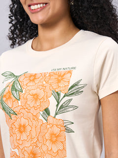 Women’s Organic Cotton Regular Fit T-Shirt Natural
