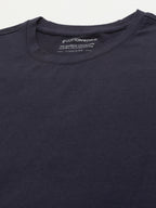 Men's Navy Cotton Bamboo Elastane Regular Fit Knit Vest