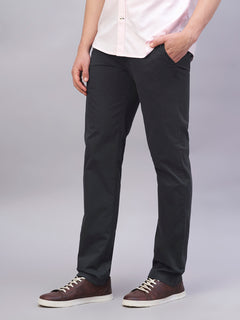 Men’s Cotton Lycra Regular Fit Side Pocket Pant Navy