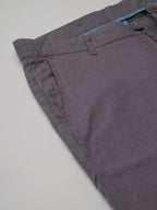 Men's Slate 100% Linen Regular Fit Pant
