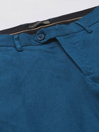 Men's Linen Excel Regular Fit Pant Navy