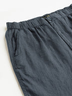 Men's Slate 100% Linen Regular Fit Pant