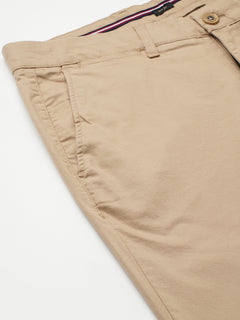 Men’s Cotton Lycra Slim Fit Pocket Pant Khaki