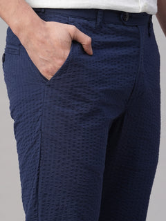 Men’s Cotton Slim Fit Pant Navy