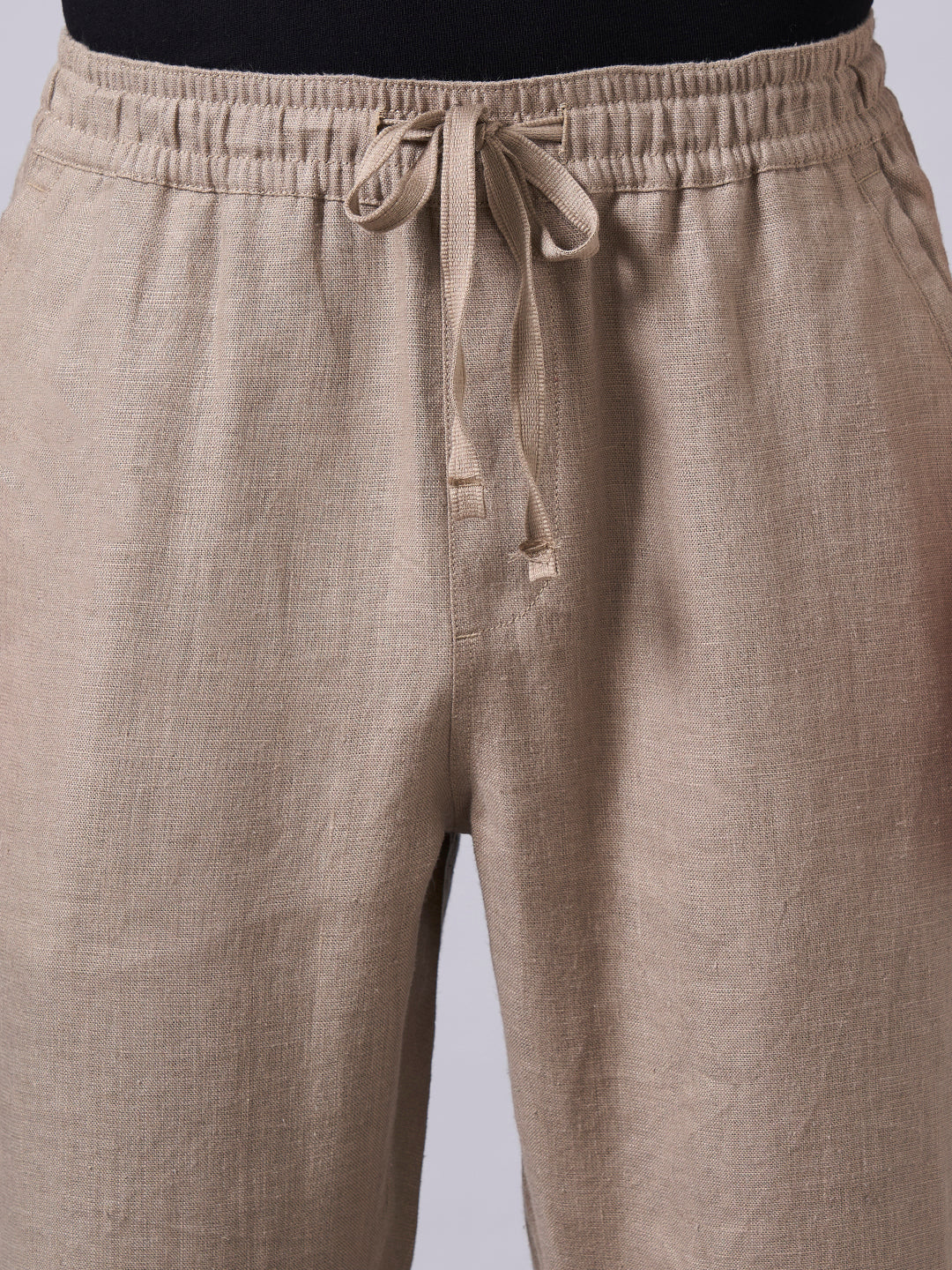 Men's Avenue 100% Linen Regular Fit Pant