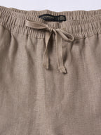 Men's Avenue 100% Linen Regular Fit Pant