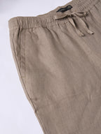 Men's Avenue 100% Linen Regular Fit Pant