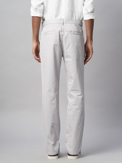 Men’s Cotton Lycra Regular Fit Pant Grey