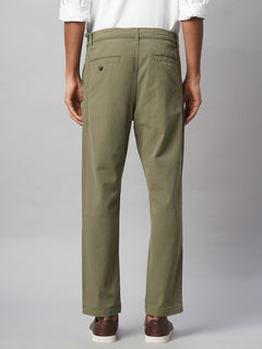 Men’s Cotton Lycra Slim Fit Coin Pocket Pant Olive