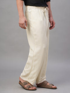Men’s Linen Viscose Loose Fit Pant Natural