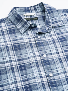 Men’s Cotton Regular Fit Regular Collar Shirt Navy