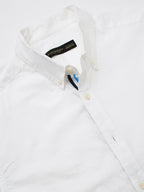 Men's White 100% Cotton Regular Fit Shirt