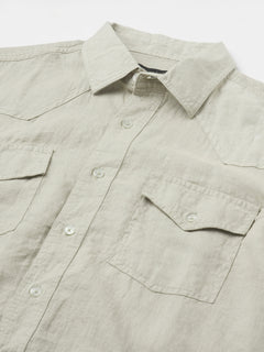 Men’s Linen Regular Fit Shirt Natural