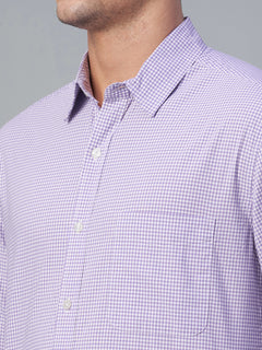 Men’s Cotton Regular Fit Shirt Lilac