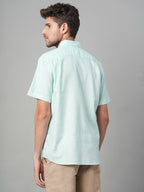 Men's Mint Cotton Excel Regular Fit Shirt