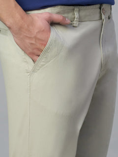 Men’s Cotton Lycra Regular Fit Short Light Green