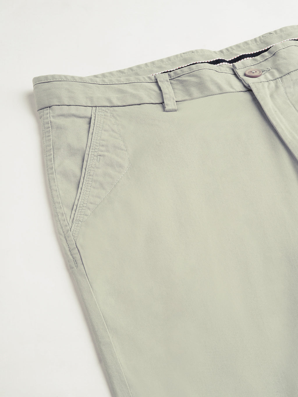 Men's Green Cotton Lycra Regular Fit Shorts Light