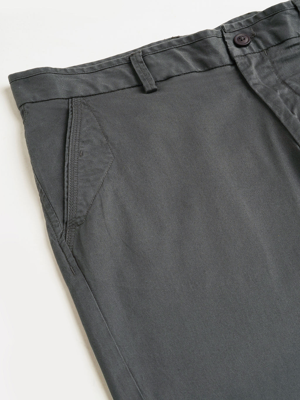 Men's Navy Cotton Lycra Regular Fit Shorts