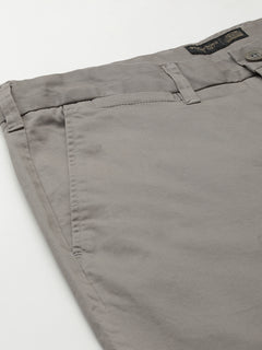 Men’s Cotton Lycra Regular Fit Short Grey