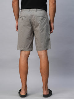 Men’s Cotton Lycra Regular Fit Short Grey