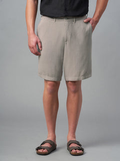 Men's Linen Viscose Regular Fit Shorts Avenue