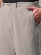 Men's Linen Viscose Regular Fit Shorts Avenue