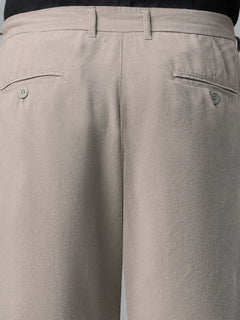 Men's Linen Viscose Regular Fit Shorts Avenue