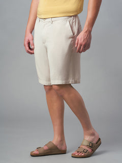 Men’s Viscose Linen Regular Fit Short Natural