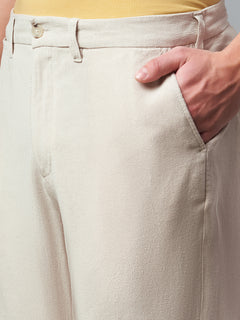 Men’s Viscose Linen Regular Fit Short Natural