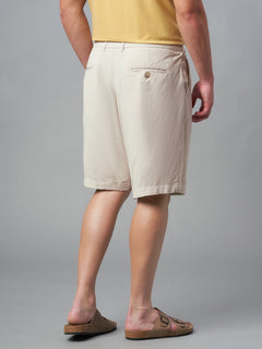 Men’s Viscose Linen Regular Fit Short Natural