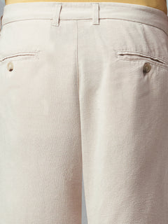 Men’s Viscose Linen Regular Fit Short Natural