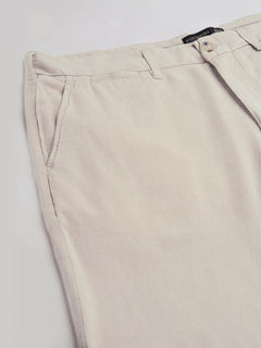 Men’s Viscose Linen Regular Fit Short Natural