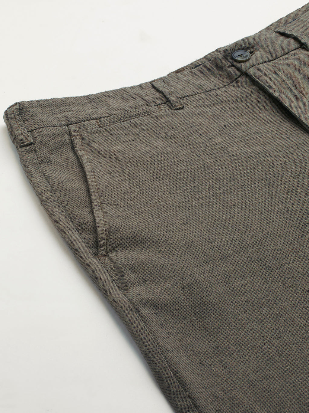 Men's Cotton Linen Regular Fit Shorts Avenue