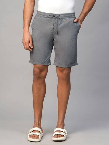 Men’s Cotton Regular Fit Short Grey