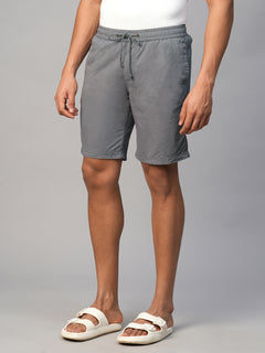 Men’s Cotton Regular Fit Short Grey