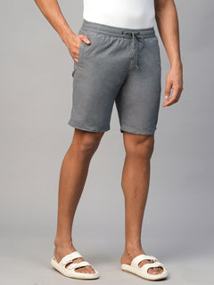 Men’s Cotton Regular Fit Short Grey