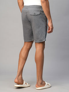 Men’s Cotton Regular Fit Short Grey