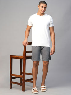 Men’s Cotton Regular Fit Short Grey