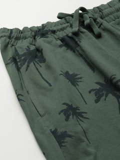 Men’s Cotton Regular Fit Shorts Green