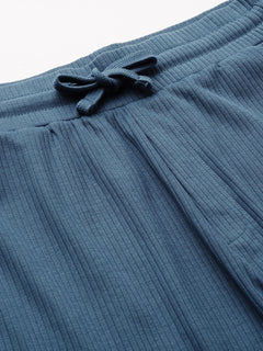 Men’s Cotton Elastane Regular Fit Short Blue