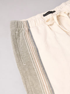 Men’s Cotton Regular Fit Striped Short Natural
