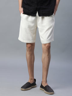 Men’s Linen Viscose Regular Fit Short Natural