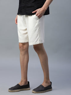 Men’s Linen Viscose Regular Fit Short Natural