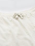Men's Linen Viscose Tailored Shorts Natural