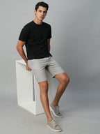 Men's Black 100% Cotton Regular Fit Tshirt